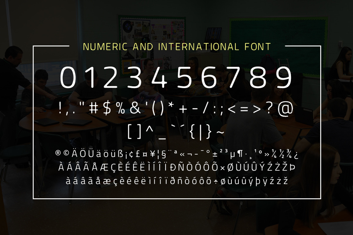 Ngarep DW Font preview 4