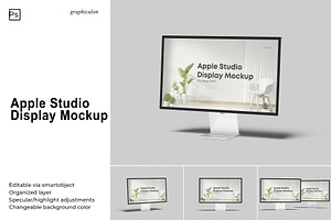 Apple Studio Display Mockup