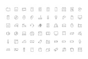 160 Electronics Hand Drawn Icons, an Outline Icon by Creative Stall (Thumbnail 2 of 4)