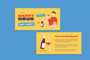 Creative Happy Hour Gift Voucher