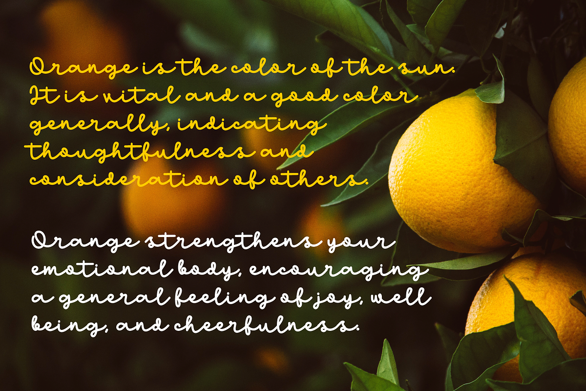 Cinthia, a Script Font by almazstudio (Photo 5 of 10)
