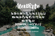 AlexDirte Brush Font, a Handwritten Font by Debut Studio (Thumbnail 8 of 8)
