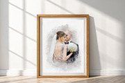 Elegant Wedding Watercolor Art, an Action Add-On by MRI STUDIO (Thumbnail 6 of 24)