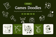 Game Doodle Icon, an Outline Icon by Vectors Market (Thumbnail 1 of 8)