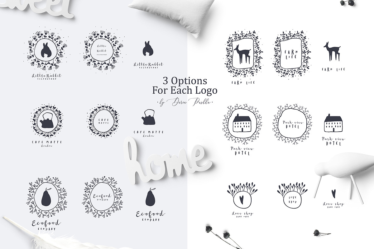 ECO LOGO TEMPLATES, a Branding & Logo Template by Luna Dreams (Photo 7 of 15)