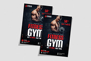 Fitness Flyer Template | Gym Flyer, a Flyer Template by Designscozy (Thumbnail 4 of 5)