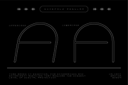 VB SkyeFolz - Futuristic Font, a Sans Serif Font by VALIANTBROTHA (Thumbnail 6 of 9)