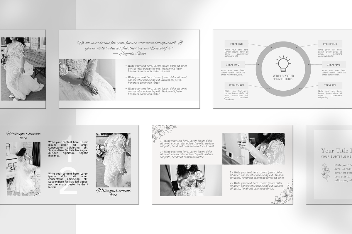 SLIDE CANVA TEMPLATE, a Presentation Template by The Little Lily Studio (Photo 3 of 5)