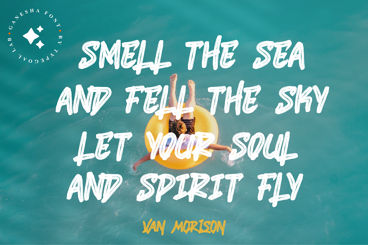 Gavesha, a Handwritten Font by Typegoals Studio (Photo 6 of 9)