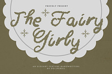 The Fairy Girly - Texture Font