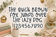 Teacher Treats - Cute Teacher Font, a Handwritten Font by KiddoGlyphs Studio (Thumbnail 4 of 5)