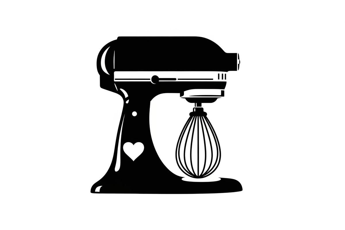Kitchen Stand Mixer Silhouette Bundl, an Illustration by Gaye Art (Photo 5 of 31)