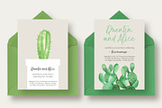 Cactus Wedding Suite, an Invitation Template by Knotted Design (Thumbnail 5 of 7)