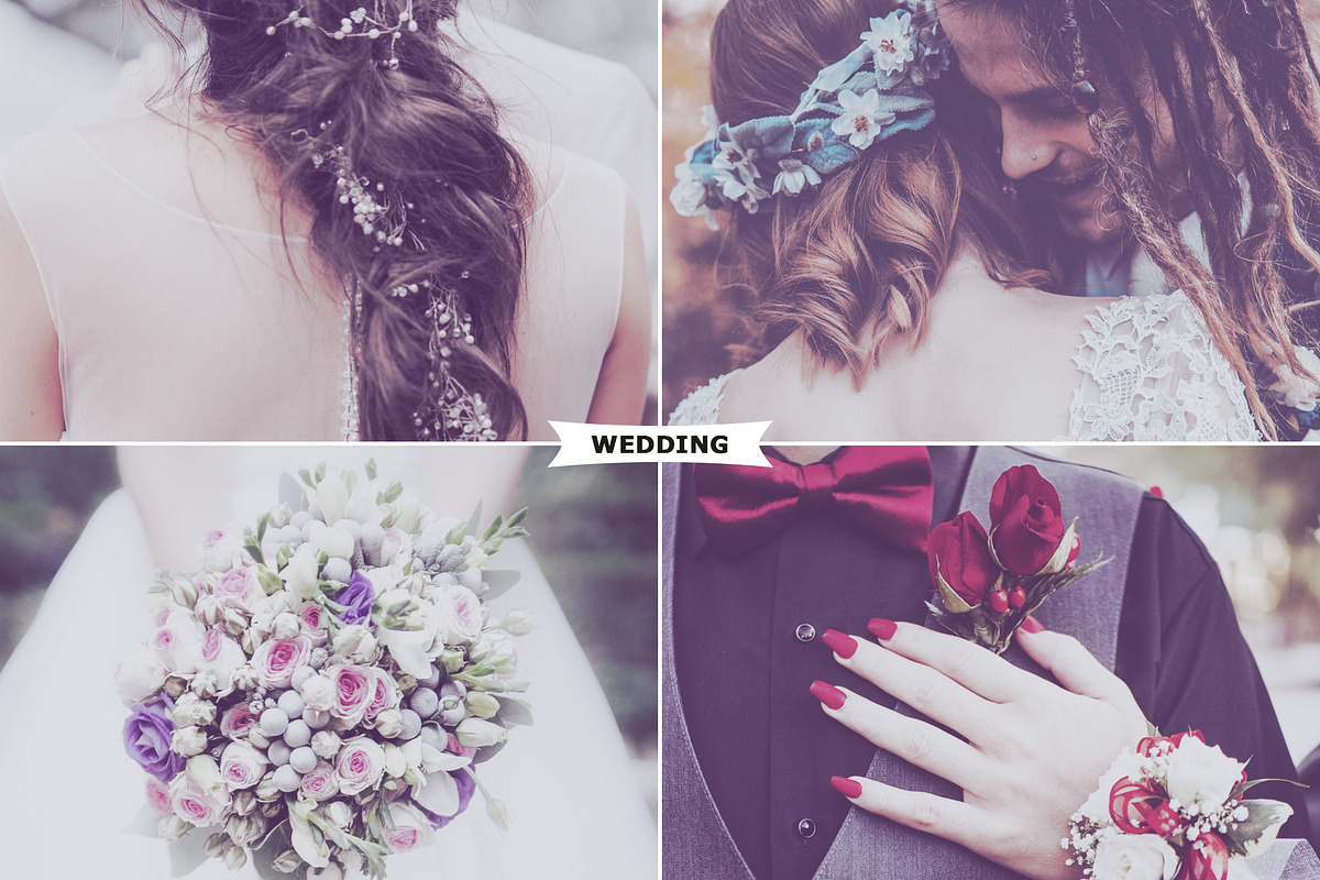Wedding Photoshop Actions preview 7