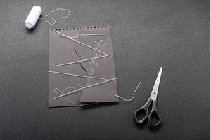 Broken budget concept. Torn black, a Background Photo by Stockphoto by vzwer