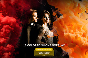 Colored Smoke Png Photoshop Overlays