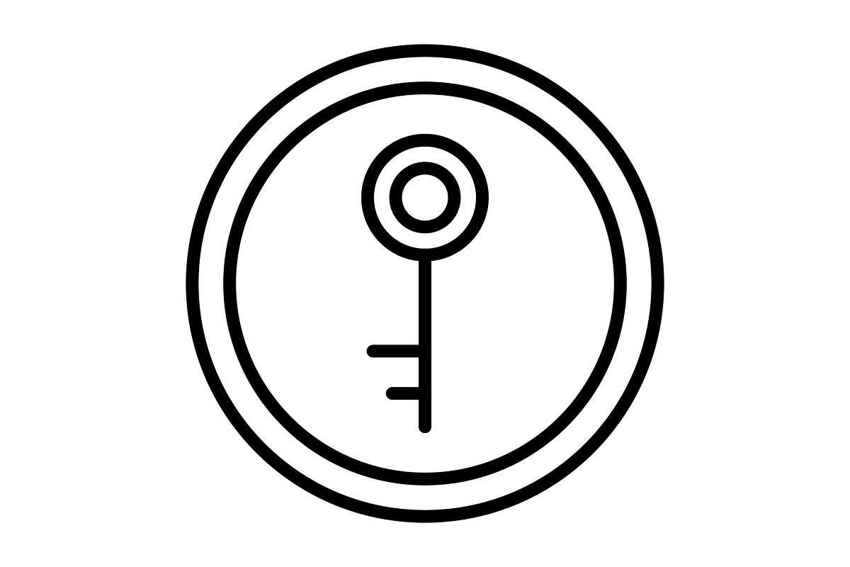 Key Line Icon, an Icon by Pexelpy