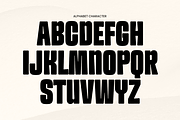 Andora - Unique Condensed Bold Font, a Sans Serif Font by TokoPress (Thumbnail 11 of 12)