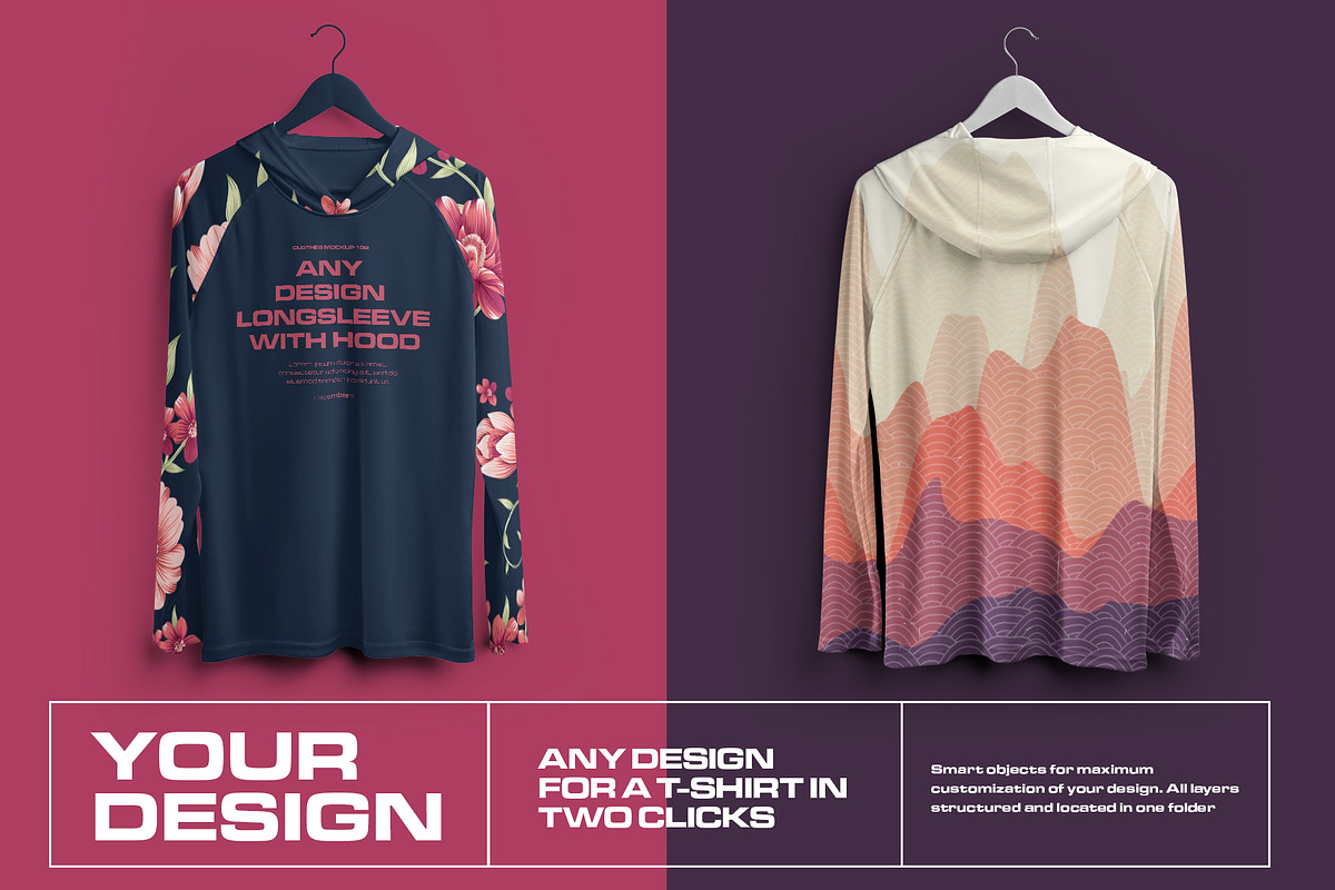 Mockup Long Sleeve Shirt SunProtect, a Shirt Mockup by Grow Design Craft Studio (Photo 4 of 7)