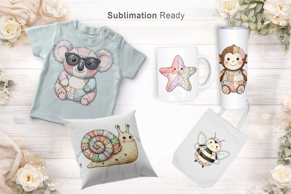 Summer Patchwork Animal, an Illustration by Artnoy (Photo 7 of 8)