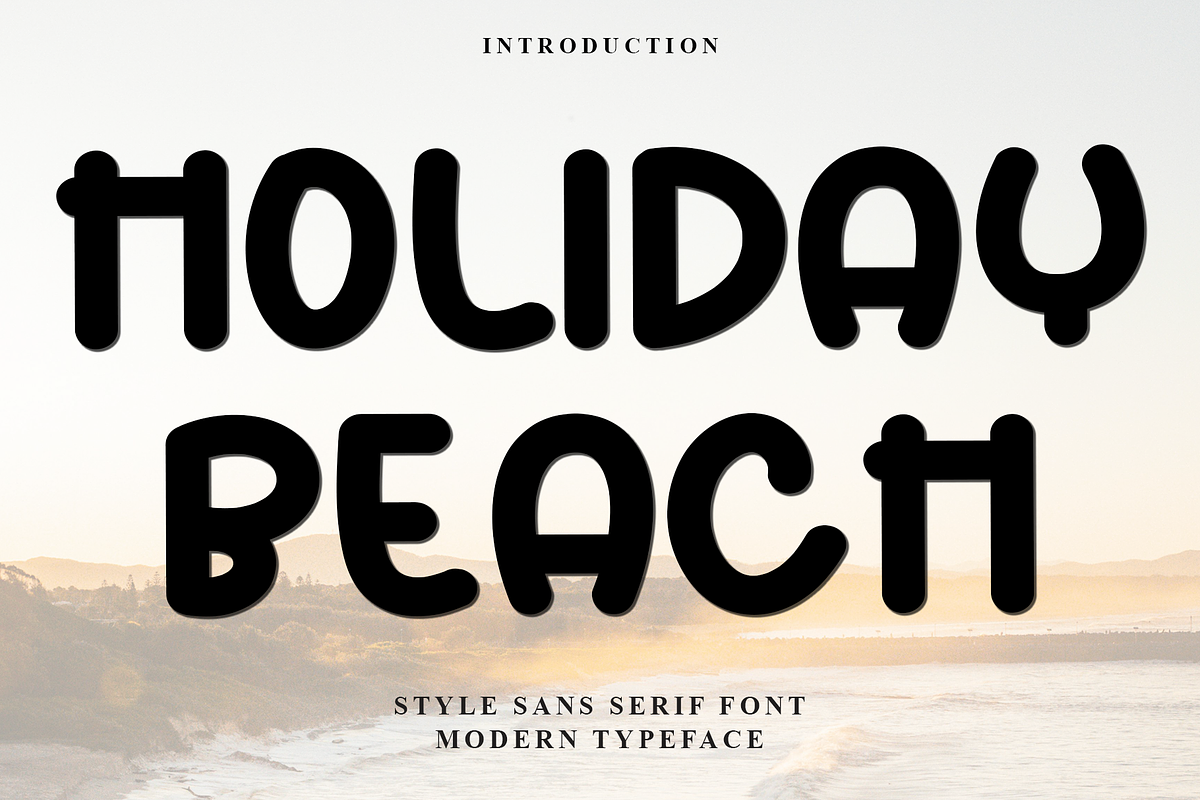 Holiday Beach, a Script Font by InermediaSTUDIO (Photo 1 of 7)