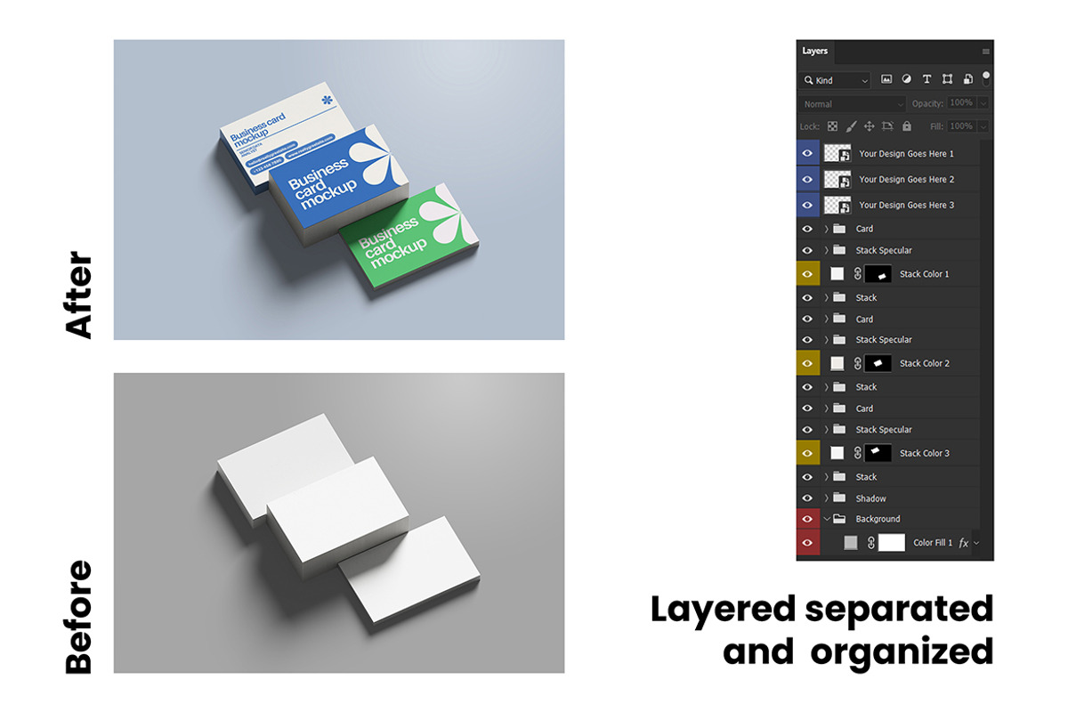 Isometric Business Card Mockup, a Books & Magazine Mockup by My Code Std (Photo 6 of 6)