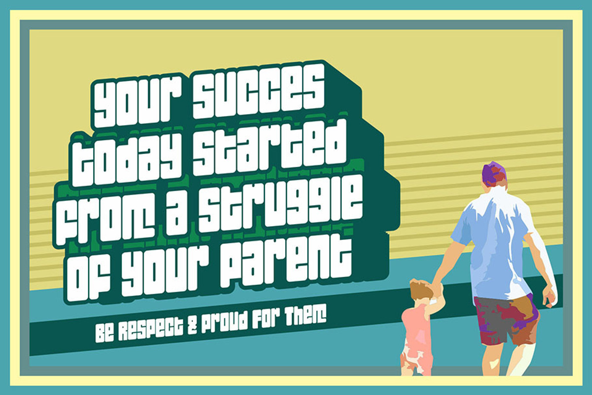 PAZTIME - A Bold Display Font, a Sans Serif Font by nIznaztype (Photo 8 of 14)
