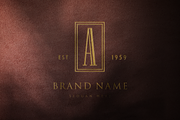 A letter MINIMAL VINTAGE LOGOS, a Branding & Logo Template by Hamed Studio (Thumbnail 3 of 7)