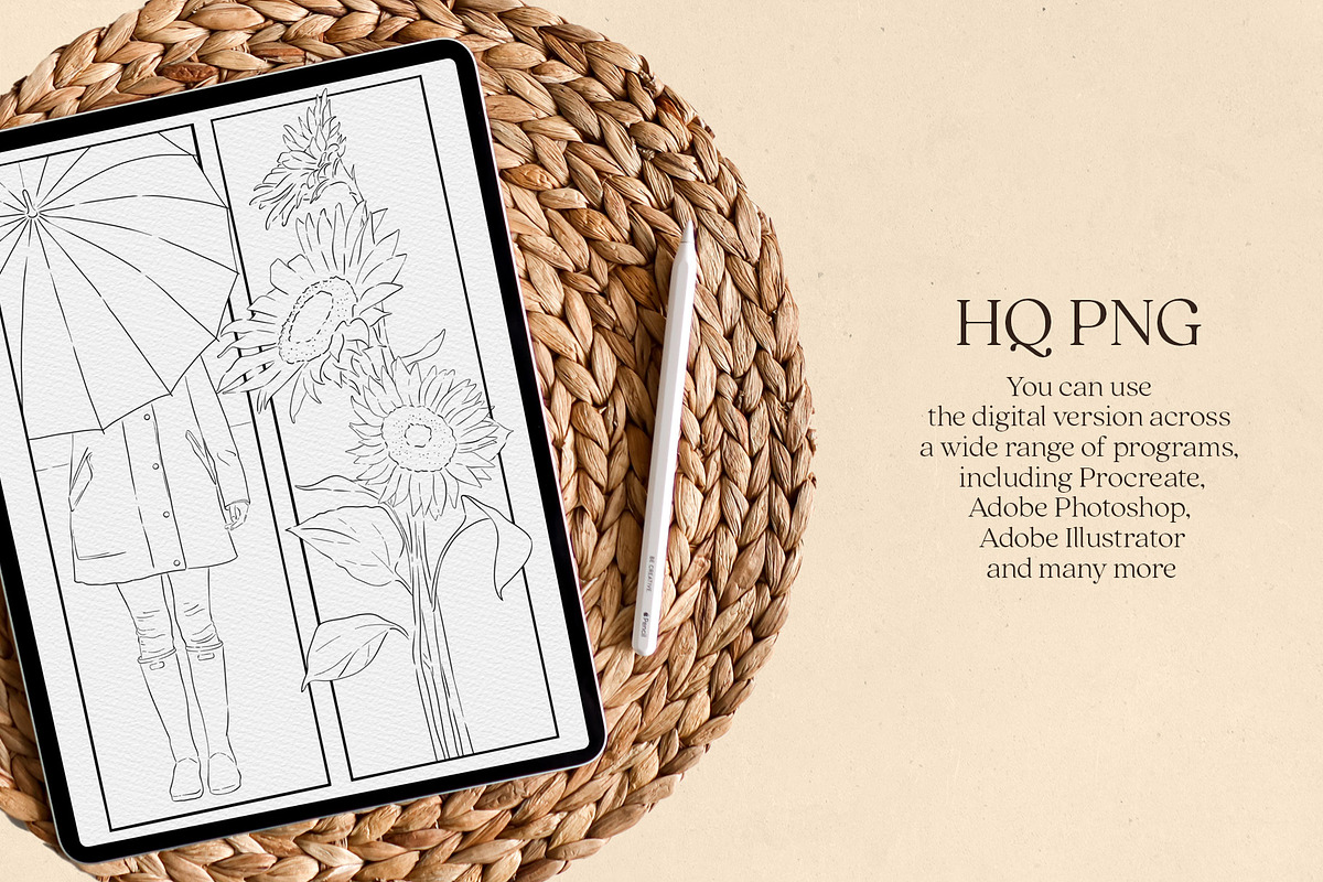 Autumn Story - Coloring Pages, an Object Illustration by Deveze Art & Co (Photo 4 of 6)