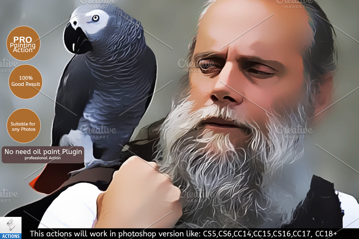 Vector Painting Actions Bundle, an Action Add-On by Vatdesign (Photo 13 of 13)