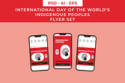 World's Indigenous Peoples Flyer Set, a Flyer Template by Lakhan1998 (Thumbnail 2 of 2)