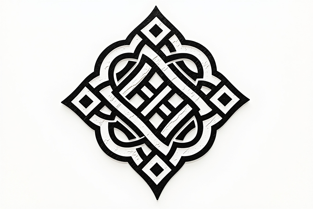 Celtic Knot Tattoo Silhouette Set, an Illustration by BIPLOB EXPERT (Photo 3 of 9)