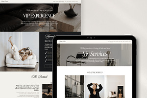 Square Space Website Template Coach