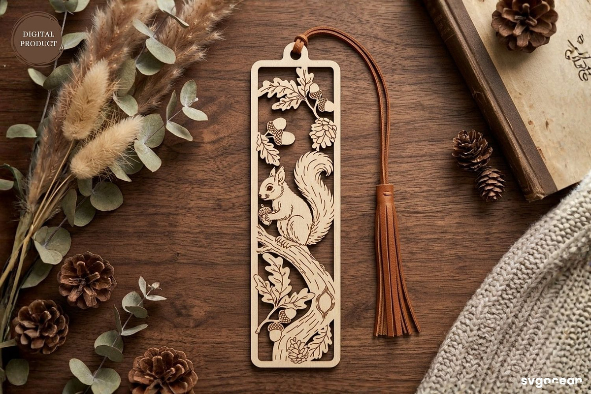 Winter Animals Bookmarks SVG Bundle, a Decorative Illustration by svgocean (Photo 2 of 13)