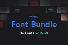 Wildones Font Bundle