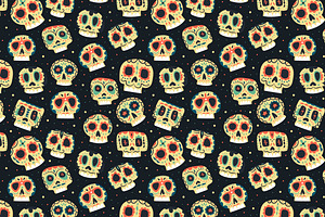 Day Of The Dead Icons