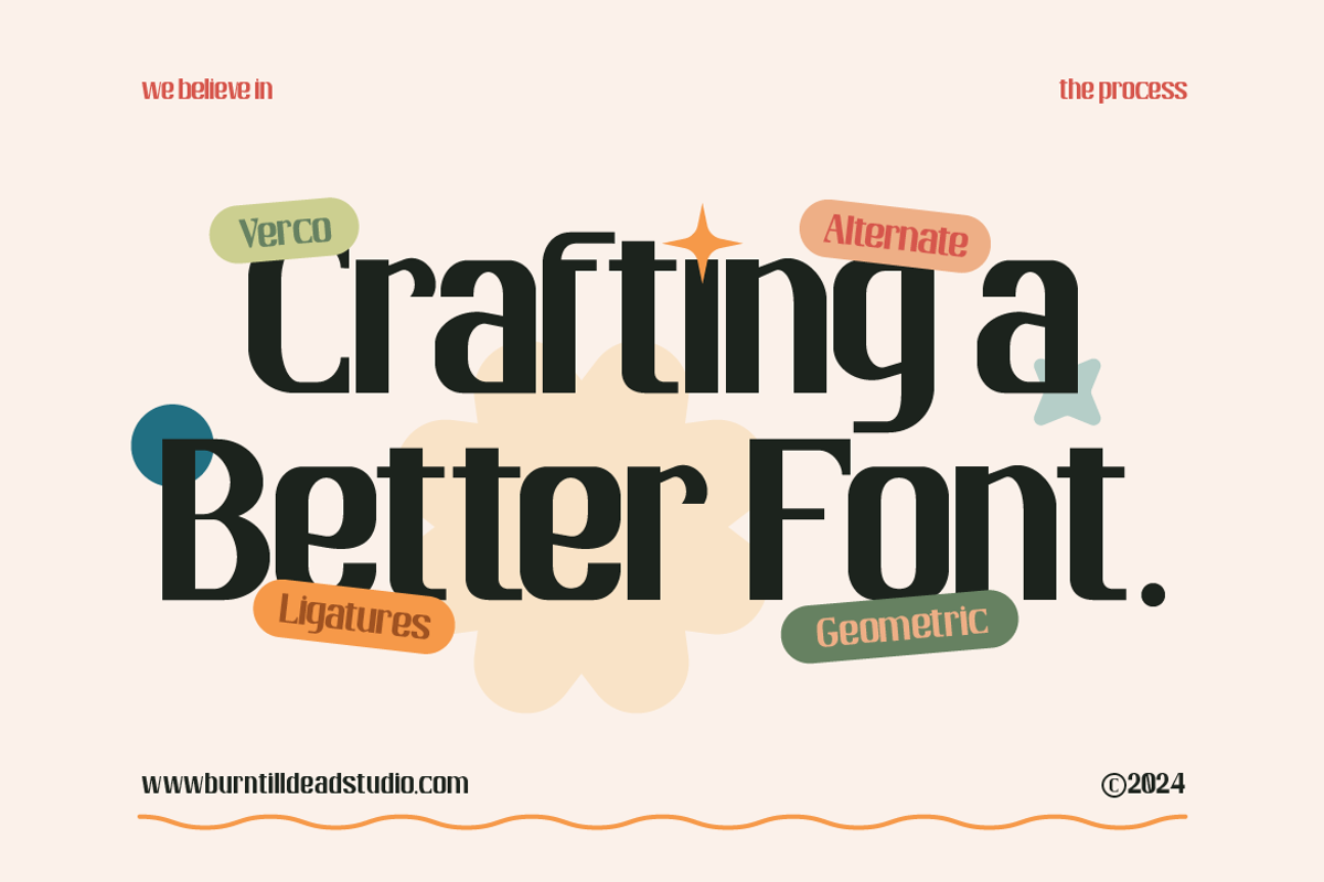 Verco, a Sans Serif Font by Burntilldead (Photo 13 of 13)