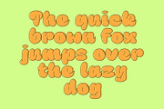 Mango Chunks | Bubble Font, a Handwritten Font by Lemonthe (Thumbnail 6 of 8)