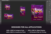 4-in-1 Church Flyer Template, a Social Media Template by Sipi_Graphics (Thumbnail 2 of 6)