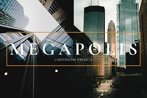 Megapolis Lightroom Presets, a Layer Style Add-On by Rapita Photography©