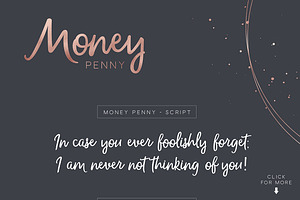 Money Penny - Script & Sans