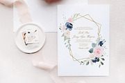 Dusk & Blush Watercolor Clipart Pack, an Illustration by PrettyGrandmillennial (Thumbnail 7 of 13)