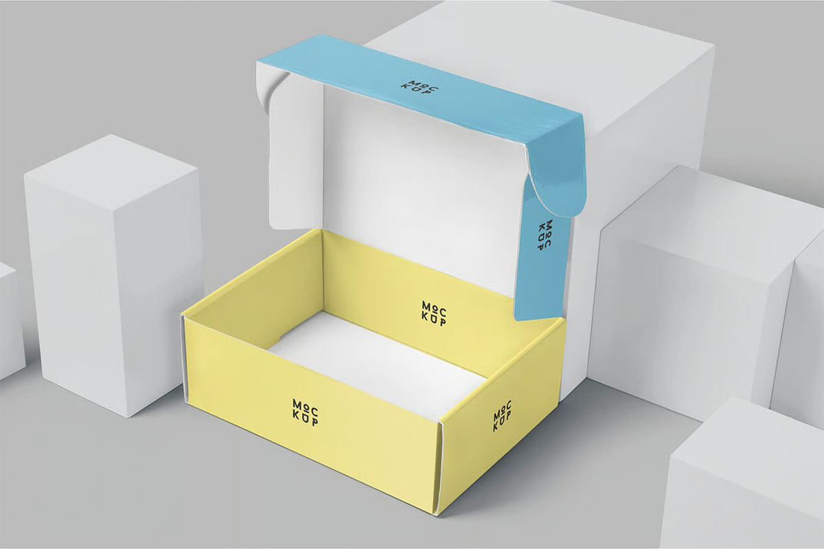Product Box Mockups, a Packaging Mockup by megostudi0 (Photo 4 of 7)
