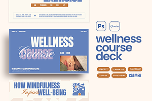 CALMER Wellness Presentation CANVA