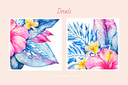 Tropical Paradise. Watercolor, an Animal Illustration by Ekaterina Mikheeva (Thumbnail 6 of 6)