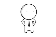 Business icons, job icons,, an Outline Icon by JK comics (Thumbnail 3 of 6)