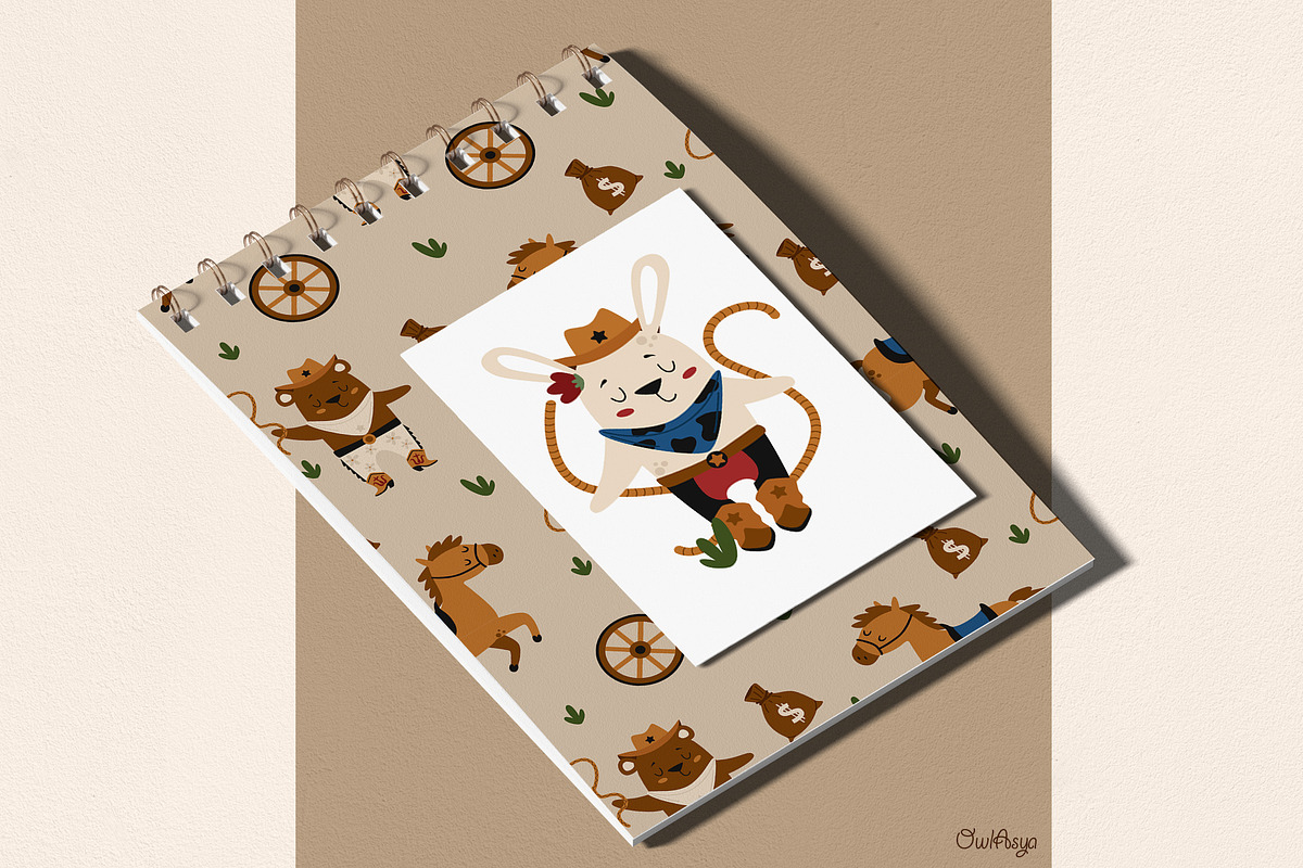 WILD WEST collection, a Graphic by owlasya (Photo 4 of 10)