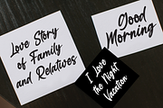 Bellania | handwritten font, a Script Font by Scratchones (Thumbnail 3 of 11)