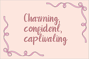 Serenay | Script Handwritten, a Script Font by Berdansabersama (Thumbnail 4 of 8)