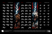 Brutally Ursa Typeface, a Script Font by alit design (Thumbnail 9 of 20)